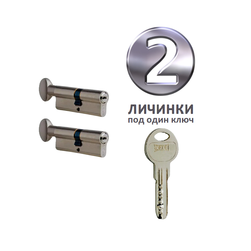 2 личинки под один ключ